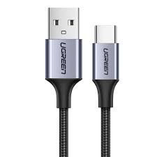 cable USB A M USB type C M 3A 1m кабел UGREEN пл