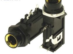 Ф6.3mm стерео гнездо 4pin audio