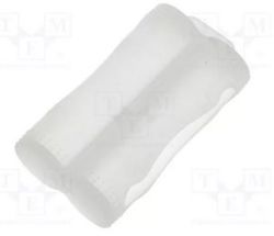 държач  гнездо за 2 бр. батерии 18650 силиконово