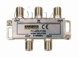 сплитер 1:4 5-1000MHz