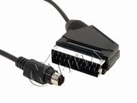 Cable-scart27 кабел скарт- SVHS 1.5m