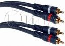 Cable002/1500 кабел 2RCA-2RCA сив 15m