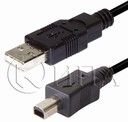 Cable163 кабел USB2.0 A- Mini USB B 4pin 1.8m