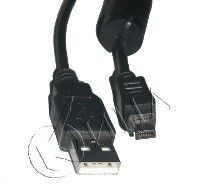 Cable290 кабел USB A - Fuji 14pin male 1.8m