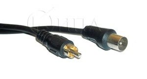 Cable TV жак щифтов - RCA щифтов 1.5m