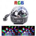 Светлинен ефект RGB LED лампа 6 светодиода 18W