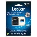 micro SD 32Gb Class10 95MB LEXAR карта