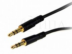 Cable404/3 кабел ф3.5 3.5mm ст.жак позлатени 3m