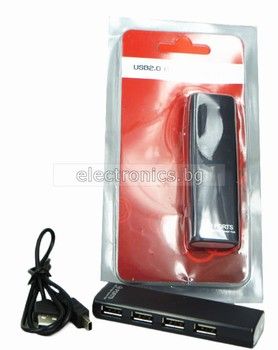 HUB USB 4PORT CQT-H024 хъб разклонител