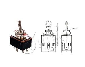 KN3-3 3A 250V ключ