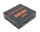HDMI сплитер 2 изхода HDTV 1.4 FULL3D с усилват