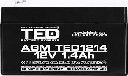 акумулатор 12V 1.4Ah TED оловна батерия