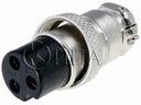 MIC323 3pin гнездов куплунг за кабел GX16
