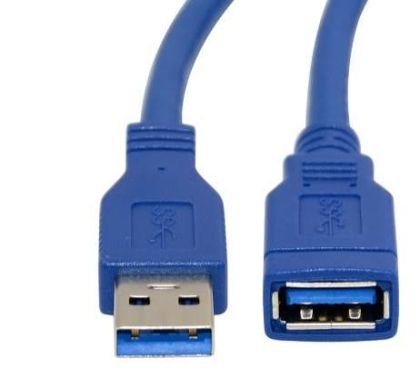 кабел USB3.0 USB A M USB A F 3m удължителен