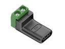 USB type C F гнездо с клема за кабел