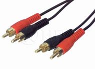 cable612/2 кабел 2RCA 2RCA позлатени 2m