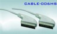 Cable scart/300 кабел скарт скарт 3m