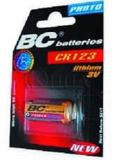 CR123 3V BC батерия литиева