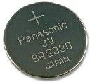 BR2330 3Vn255mAh D23xH3mm батерия Panasonic