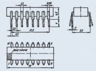 К155ИЕ9/SN74160N/ интегрална схема TTL
