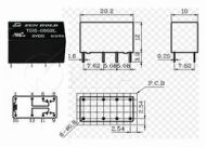 TDS0502L реле 5VDC 1A