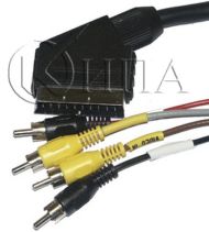 Cable-SCART-4RCA кабел скарт- 4RCA 1.5m