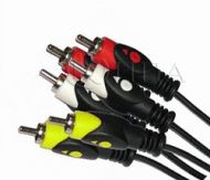 Cable3RCA/150 HQ кабел 3RCA-3RCA 1.5m позлатени