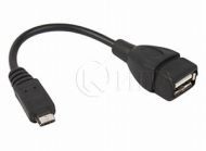 Kабел OTG USB/F-USB micro  0.15m