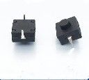 ключ бутонен 1A 30V 2pin ON-OFF черен миниатюрен