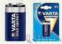 9V VARTA HIGH ENERGY алкална батерия