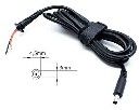 кабел захранващ с конектор DELL 4.5x3.0mm  L1.5m