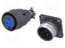 куплунг комплект 3pin DS1110-06-03 посребрени ко