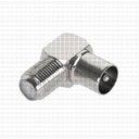 F629 90deg преходник TV-F конектор под 90о
