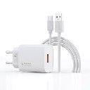 зарядно 220V 5v PZX P46 USB typeC 40W fast