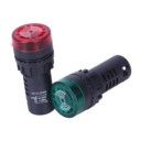 лампа индикаторна зелена LED 24VAC/DC зумер AD16