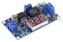 захранване понижаващо DC-DC с бутон и LED диспле