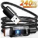 Cable 240W QC 3.0 USB type C кабел 1m SUPER FAST